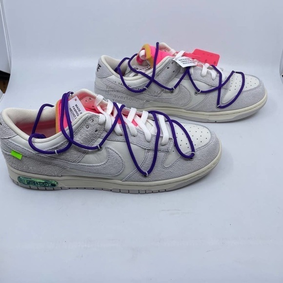 NWT NIKE DUNK LOW in sail Neutral Grey - Picture 3 of 10